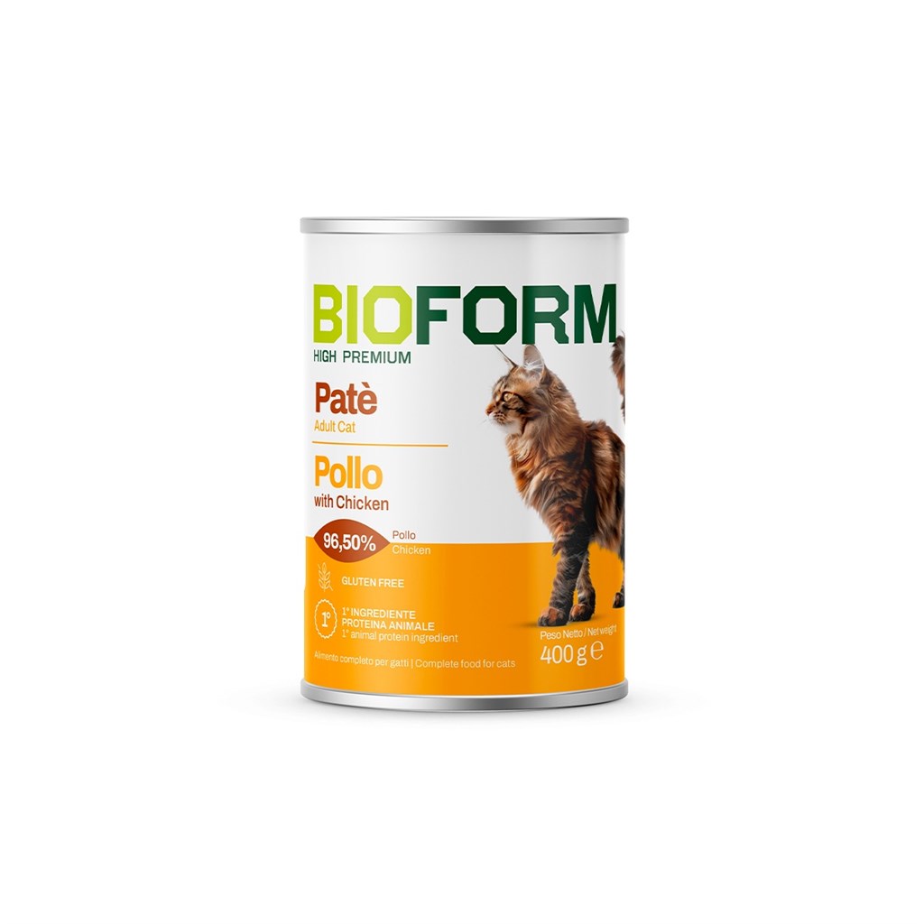 BIO FORM CAT PATE' POLLO G. 400